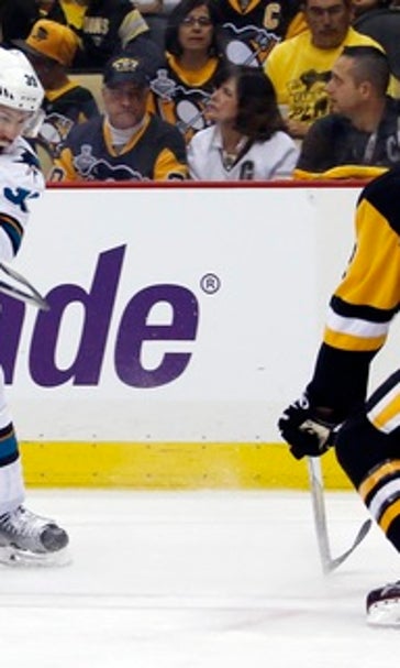Logan Couture steps up for big playoff moments for Sharks